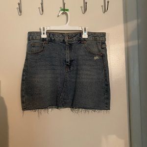Denim skirt